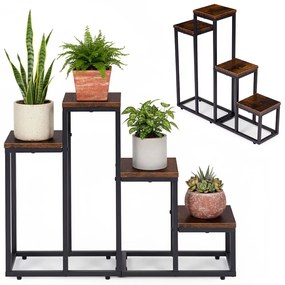 ModernHome Stojan na kvety - 4 police, ModernHome