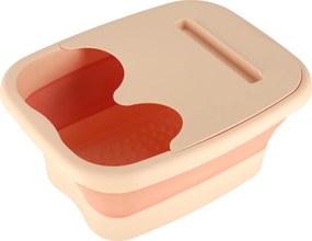 KIK Skladacia masážna miska na nohy s silikónovými výstupkami, 13 l