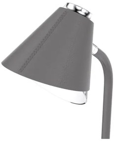 Immax 08972L - LED Stmievateľná stolná lampa FINCH LED/9W/12/230V šedá/chróm