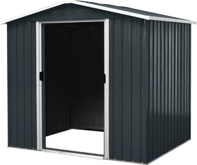 Záhradný domček BestBerg ZDB-2A / 2,5 m² / 194 x 131 x 184 cm / šedá