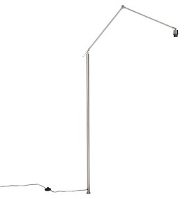 Stojaca lampa s ramenom oceľ - Editor