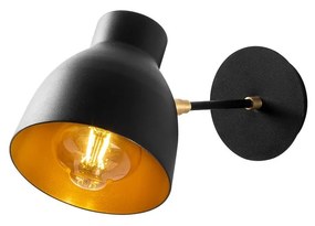 Nástenná lampa Dodo čierna