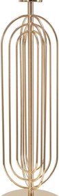 Stolná lampa Krista 64 cm ružovo-zlatá