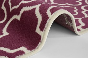 Mujkoberec Original Kusový koberec Mujkoberec Original 104302 Cream/Violet - 80x150 cm