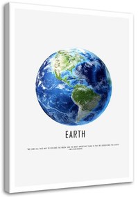 Gario Obraz na plátne Planéta Zem Rozmery: 40 x 60 cm