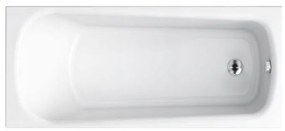 Cersanit Nao, akrylátová vaňa 160x70cm + nožičky, biela, S301-243