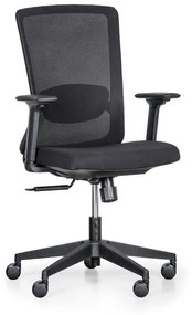 Kancelárska stolička KIRK, sivá