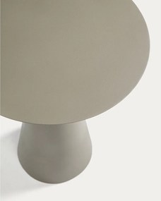 Kovový okrúhly odkladací stolík ø 40 cm Shirel – Kave Home