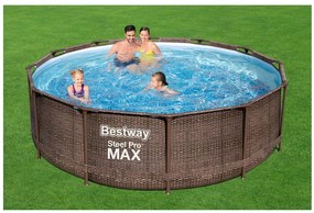 Bestway Bazén Steel Pro Max™ DELUXE SERIES™, Ø 366 cm, s príslušenstvom  (100314115)