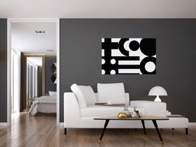 Obraz - Geometrická abstrakcia N⁰3 (90x60 cm)
