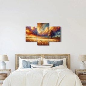 Obraz – Strom na poli (90x60 cm)