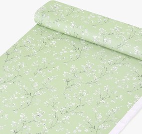 Goldea teflónová látka na obrusy - jazmínové kvety 160 cm