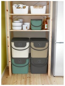 Odpadkový kôš na triedený odpad z recyklovaného plastu 40 l Albula - Rotho