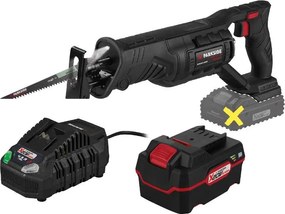 Parkside Performance®  Aku chvostová píla 20 V Pssap 20-Li E6 + Akumulátor 20 V/4 Ah + Rýchlonabíjačka 20 V/4,5 A  (800011865)