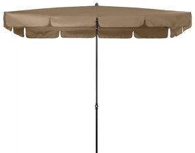 Doppler SUNLINE WATERPROOF 260 x 150 cm – naklápací slnečník khaki (kód farby 846), 100 % polyester