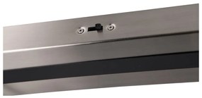 Čierne/v striebornej farbe LED bodové svietidlo 20,5x63 cm Ikaris – Trio Select