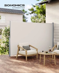 Bočná markíza 180 x 350 cm SONGMICS GSA185E