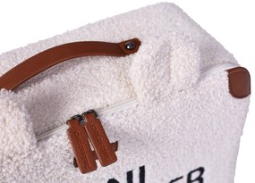 Detský cestovný kufor Teddy Off White