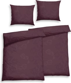 XXXLutz SADA OBLIEČKY 2 ks, flanel, bobuľová, 140/200 cm Florella - Obliečky & plachty - 004388023402