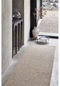 Krémový vnútorný a vonkajší koberec 60x125 cm Effi Mud – Pappelina