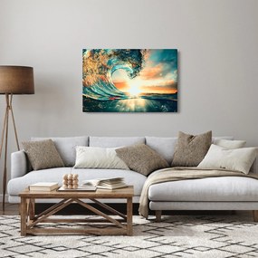 Obraz - Vlna (90x60 cm)