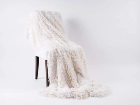 Home Elements Mikrovláknová deka extra dlhý vlas 150x200cm, medová