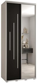 Skriňa 45 Canaris 13 110 biela/čierna/silver