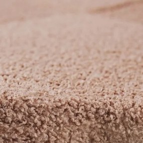 Detská variabilná podložka na hranie fluffy flower béžová 115 cm