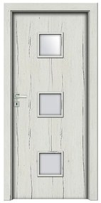 Dvere vnútorné Salerno 4 70P dub snežný