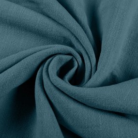 Biante Ľanový behúň na stôl LEN-024 Petrolejovo modrý 20x180 cm