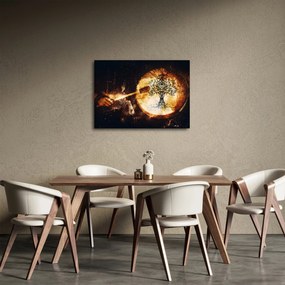 Obraz - Tajomný strom života (70x50 cm)