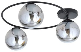 Stropné svietidlo SOPRA 3xE14/10W/230V čierna