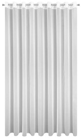 ZÁCLONA NA KRÚŽKOCH ESEL 350X250 CM BIELA