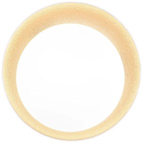 Bielo-svetlohnedé LED stropné svietidlo ø 45 cm Aleta – Trio