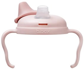 Hrnček s náustkom 4m+ - svetloružový 240 ml