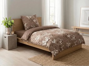 Mikroflanelové obliečky BRONIVA hnedé Rozmer obliečky: 70 x 90 cm | 140 x 200 cm