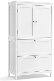 Skrinka s 2 dverami a 2 zásuvkami 60x30x110 cm