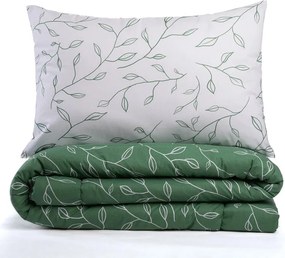 Letná sada periny a vankúša ZELENÉ LÍSTKY