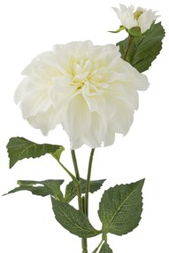 Bloomingville Umelá kvetina Dahlia White 63 cm