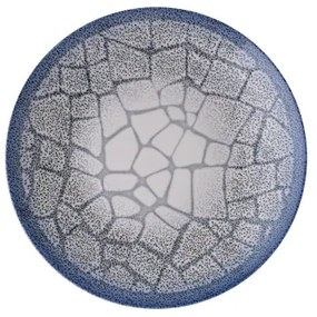 Jedálenská súprava 24 ks modrá/porcelán