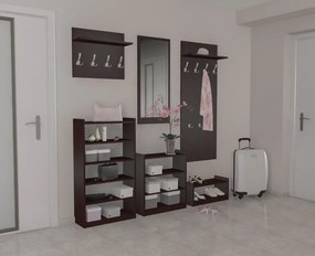 Policový regál Hook 6 polic Alaska bílá