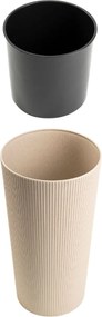 PLASTOVÝ KVETINÁČ URBANIKA ECO 46,5X25,5 CM LATTE
