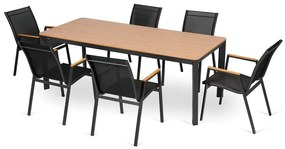 Záhradný stôl s artwood doskou Bonami Selection Thor, 210 x 90 cm