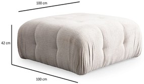 Dvojmiestna pohovka Tessa s minimalistickým dizajnom a komfortom