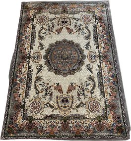 Orientálny koberec so zlatohnedým vzorom King 29020-GOLD/GOLD Rozmer: 80x150 cm