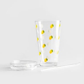 Pohár EMBO SUMMER so slamkou 745904 400 ml