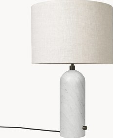 Veľká stmievateľná stolová lampa's mramorovým podstavcom Gravity, rôzne veľkosti