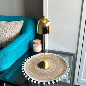 Toolight Toolight, bezdrôtová nočná USB lampa APP1357-T, zlatá matná, OSW-08620