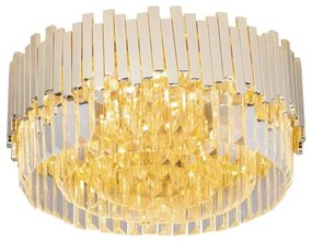 MAXLIGHT C0165 - Stropné svietidlo TREND 8xE14/40W/230V pr. 45 cm zlatá MA0117