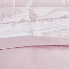 Žakárové obliečky Alabama ružová, 140 x 200 cm, 70 x 90 cm